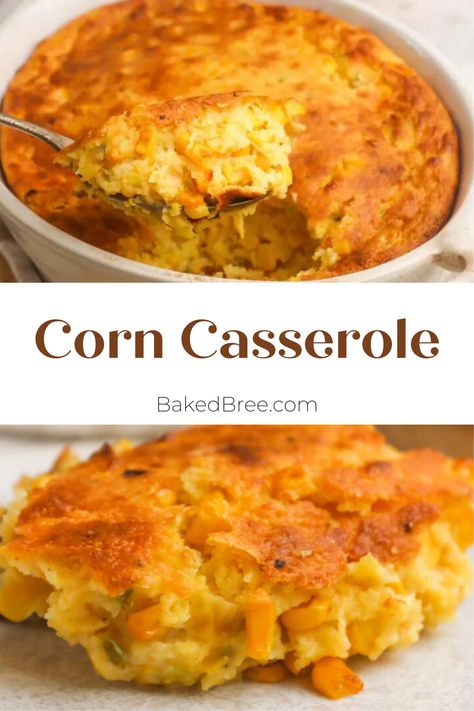 Add a classic side to your table with our Corn Casserole Recipe. Sweet corn, creamy goodness, and a crispy top – it's a crowd-pleaser for any occasion. Easy Corn Casserole Recipe, Cheesy Corn Casserole, Creamy Corn Casserole, Easy Corn Casserole, Jiffy Mix, Cheesy Corn, Corn Casserole Recipe, Creamy Corn, Homemade Noodles