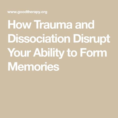 Memory Issues, Altered State Of Consciousness, Things About Boyfriends, Talk Therapy, Mental Energy, Dissociation, Emotional Resilience, Boost Your Energy, Brain Fog