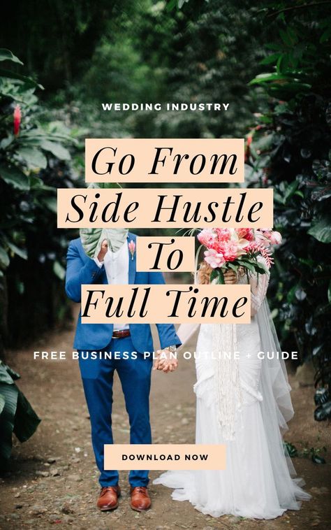 Download this free business plan template for your wedding planning business and go from side hustle to full time. #candicecoppola #weddingplanner #weddingbusiness Business Plan Outline, Free Wedding Planner, Wedding Planner Business, Event Planning Quotes, Free Business Plan, Wedding Planning Business, Planning Business, Wedding Planner Printables, Planner Business