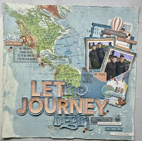 49 And Market Wherever Layouts, 49 Market Scrapbooking Layouts, Thailand Cruise, Travel Scrapbooking Ideas Layout, Italy Scrapbooking, Trip Scrapbook, Winter Scrapbook Layouts, Trip To San Francisco, Beach Scrapbook Layouts