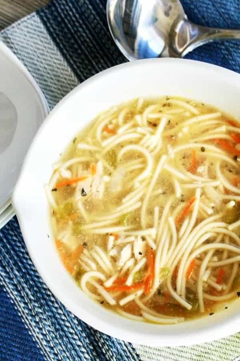 Soup With Spaghetti Noodles, Recipe With Cream Of Chicken, Spaghetti Soup, Tortilla Soup Easy, Chicken Spaghetti Recipe, Dinners Ideas, Easy Chicken Soup, Roasted Vegetable Soup, Easy Roasted Vegetables