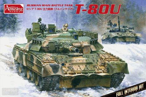 Amusing Hobby continues their line of Russian-origin MBTs with this, a full interior kit of the T-80U Main Battle Tank. We look at the features of this one in CAD form in our preview... Main Battle Tank, 2160x3840 Wallpaper, Battle Tank, Tanks Military, Military Equipment, New Engine, Armored Vehicles, Aircraft Modeling, Modern Warfare