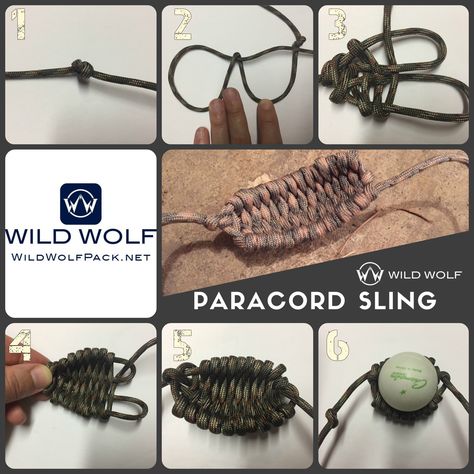 Shepherd's Sling, Homemade Slingshot, Paracord Sling, Lanyard Knot, Paracord Projects Diy, Paracord Bracelet Tutorial, Playing Card Box, Paracord Tutorial, Group Crafts