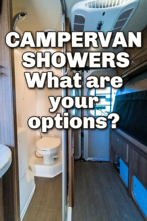 Stop motion video of the setup of a shower cubicle in a campervan conversion. Van Conversion Shower, Camper Van Shower, Van Conversion Layout, Converted Vans, Diy Van Conversions, Camper Van Conversion Diy, Camper Living, Diy Shower, Camper Van Conversion