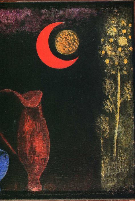 Klee Paintings, Paul Klee Artwork, Mother Moon, Paul Klee Paintings, Paul Klee Art, August Macke, Paul Klee, Art Masters, Wassily Kandinsky