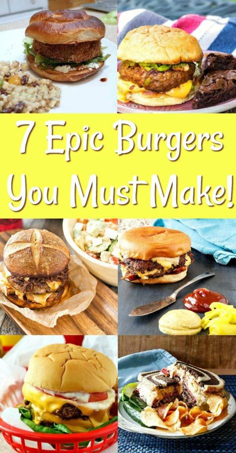 Cheeseburger Recipes Homemade, Unique Burger Recipes, Hamburger Toppings, Homemade Burger Recipe, Smashed Burgers, Real Burger, Easy Burger Recipe, Bbq Recipes Grill, Homemade Burger