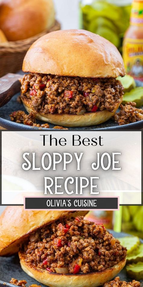 Sloppy Joe Recipe Pioneer Woman, Sloppy Joes From Scratch, Homemade Sloppy Joes Recipe, Best Sloppy Joe Recipe, Homemade Sloppy Joe Sauce, Sloppy Joe Recipe Easy, Homemade Sloppy Joe Recipe, Sloppy Joe Recipe, Homemade Sloppy Joes