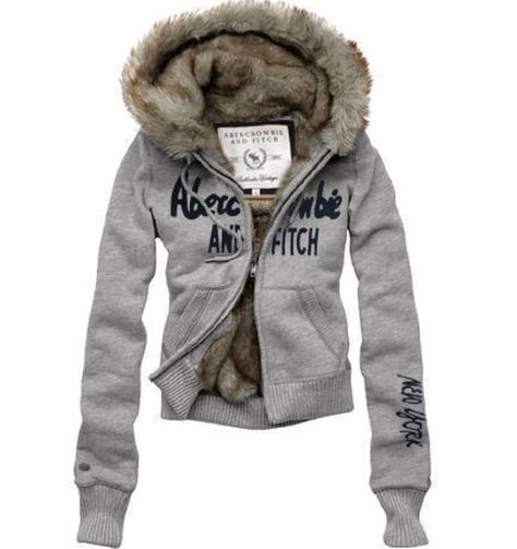 Abercrombie faux-fur lined sweatshirt; gray Mcbling Fashion, Outfit Inspo Casual, 2000s Fashion Outfits, Cute Everyday Outfits, 2000s Fashion, Casual Style Outfits, Dream Clothes, Look Cool, True Religion