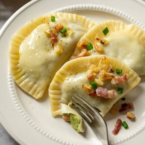 Polish Pierogi [Complete Gourmet GUIDE!] | Polonist Pierogi Sauce, Fava Beans Recipes, Polish Pierogi, Classic Savory, Farmer’s Cheese, Pierogi Recipe, Fava Beans, Emergency Food, Indulgent Desserts