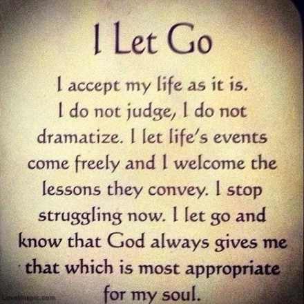 Learn to let go and let God Ayat Alkitab, Life Quotes Love, Let God, Religious Quotes, Let Go, Faith Quotes, The Words, Great Quotes, Spiritual Quotes