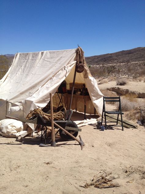 Behind the scenes of P-51: Dragon FighterAn archeologist's tent. #movies #moviesets Archeology Dig Site, Archaeology Party, Archaeologist Aesthetic, Archeologist Aesthetic, Archaeology Dig, Pulp Adventure, Stage Decor, Into The West, Tomb Raider