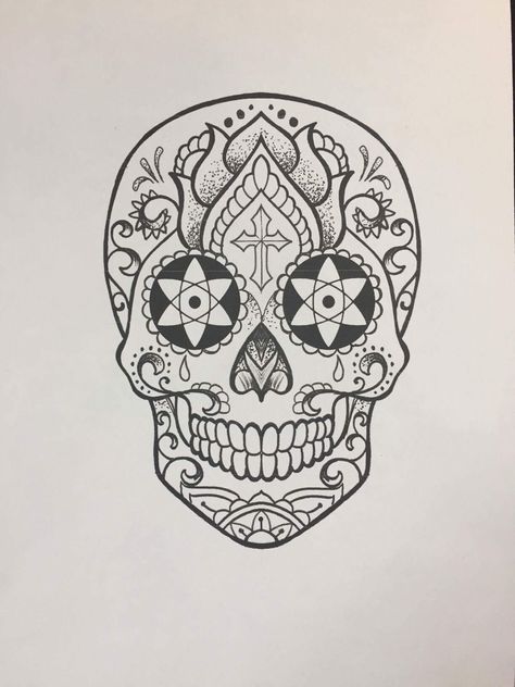 #sugarskull #mexicanskull #tetedemortmexicaine #mandala #mangekyusharingan #acestattoo Sugar skull tattoo done ✅ Mexican Mandala Tattoo, Mexican Skull Tattoos, Mandala Skull, Cd Crafts Diy, Painted Skulls, Sugar Skull Tattoo, Skull Coloring, Basic Tattoos, Skull Coloring Pages