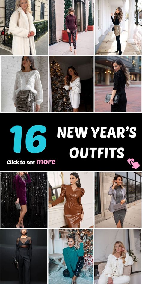 When choosing your New Year's outfit, take into account the event location and dress code. Whether it's a fancy gala event, an intimate house gathering, or a stylish rooftop party, opt for attire that strikes a perfect balance between comfort and fashion. Select an ensemble that enables you to move freely and dance gracefully while showcasing confidence and sophistication in your look. New Year Party Outfit Winter, House Gathering, New Year's Outfit, Winter Fashion Trends, Winter Party Outfit, Gala Event, Rooftop Party, Jumpsuit Chic, New Years Outfit