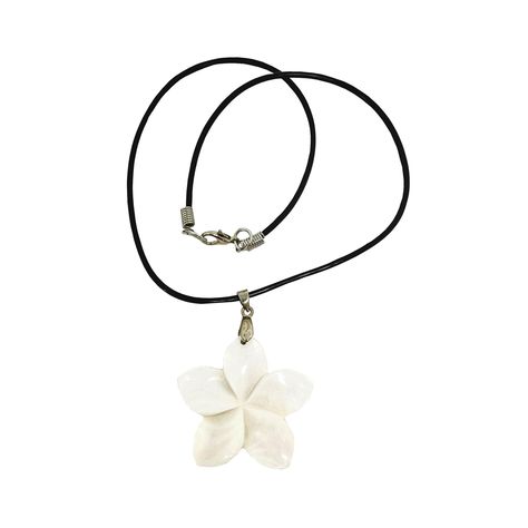 PRICES MAY VARY. Hawaiian jewelry handmade white shell plumeria flower necklace from Maui, Hawaii. Width of the shell plumeria flower is about 1 1/2". Handmade on the island of Maui. 17" black cord with lobster clasp hinge. Hawaiian jewelry handmade white shell plumeria flower necklace from Maui, Hawaii Width of the shell plumeria flower is about 1 1/2" 17" black cord with lobster clasp hinge Handmade on the island of Maui Jasmine Perfume, Beach Girl Aesthetic, Island Jewelry, Hawaiian Jewelry, 17 Black, Zero Gravity, Maui Hawaii, Flower Necklace, Jewelry Handmade