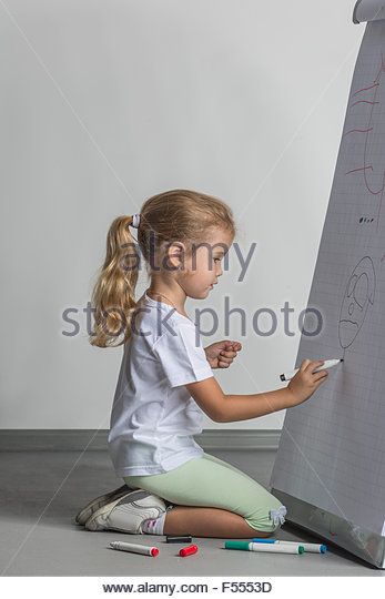 Kneeling Side View, Drawing Side View, Child Drawing, White Wall, Side View, Drawing For Kids, White Walls, Siding, Flower Girl Dresses