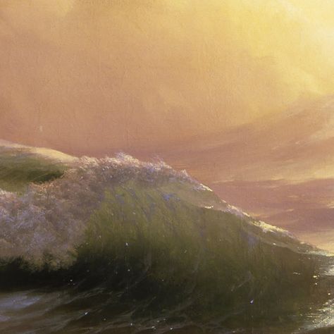 The Ninth Wave, Ivan Aivazovsky, Realism Art, Famous Art, Long Trips, The Nines, Water Painting, Seascape Paintings, Aliens