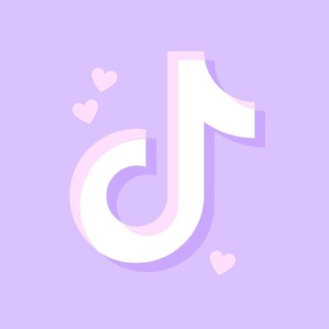 Pink Purple App Icons, Aesthetic Instagram Logos, Lavender Icons, Phone Asthetic, Purple Logo Design, Magical Theme, Tiktok Logo, Kawaii App, Phone Customization