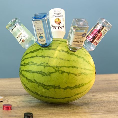 Tipsy Bartender Recipes, Watermelon Cocktail Recipes, Vodka Watermelon, Alcohol Ideas, Bartender Recipes, Watermelon Uses, Frio River, Pickle Vodka, Watermelon Cocktail