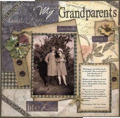 Ancestry Scrapbooking Layouts, History Scrapbook, Heritage Scrapbooking Layouts, Ancestry Scrapbooking, Heritage Scrapbook Pages, Family Scrapbook Layouts, Genealogy Scrapbooking, Scrapbook Vintage, Vintage Scrapbooking