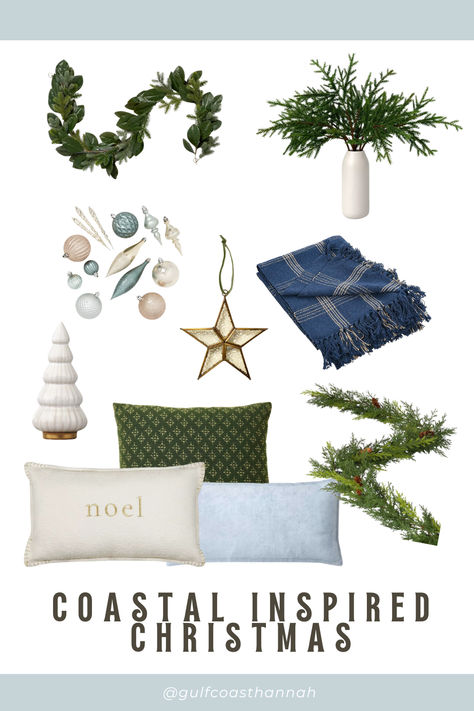 Check out these great finds that can help your home give off that coastal inspired feel. All of these products are very affordable for those look to spend less this holiday season! Modern Coastal Christmas Decor, Coastal Christmas Decor, Christmas Picks, Coastal Christmas, Modern Coastal, Christmas Decor, Holiday Season, Christmas Decorations, Canning