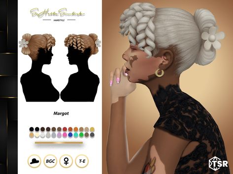 The Sims Resource - Margot Hairstyle Ts4mm Cc, Pirate Cove, Ts4 Hair, Super Curly Hair, Sims Download, Sims 4 Decades Challenge, Sims 4 Family, Cc Hair, Sims 4 Children