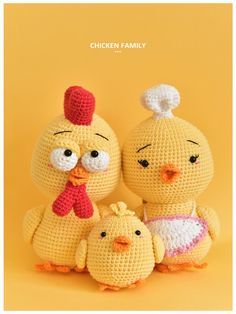 Crochet Bird Patterns, Crochet Chicken, Baby Gift Hampers, Crochet Birds, Crochet Hook Sizes, Crochet Toys Patterns, Crochet Patterns Amigurumi, Beautiful Crochet, Amigurumi Crochet