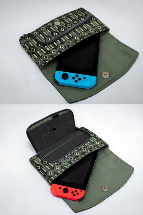 Elevate your gaming style with our Handmade Switch Carrying Case, designed to be the perfect Switch Game Holder and Switch Lite Case. This meticulously crafted case ensures stylish and secure transportation for your gaming essentials. Level up your on-the-go gaming experience with this unique and functional accessory. 🎮✨ #SwitchCarryingCase #GameHolder #HandmadeSwitchLiteCase #GamingEssentials #OnTheGoGaming Diy Switch Case, Diy Nintendo Switch Case, Switch Game Holder, Diy Nintendo, Xmas Crafts Diy, Dragons Aesthetic, Switch Lite Case, Gaming Essentials, Switch Carrying Case