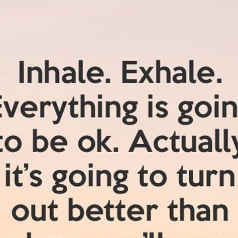 My Positive Outlooks on Instagram: "Take a deep breath, trust the process, and believe that things will not just be okay, but they'll turn out even better than you expect. 

#staystrong #selfesteem #empowerment #keepshining #mypositiveoutlooks #beyourself #qotd #quotestagram #quotes" Deep Breath Quotes, Trust The Process Quotes, Be Okay, Positive Outlook, Trust The Process, Take A Deep Breath, Deep Breath, Its Okay, Self Esteem