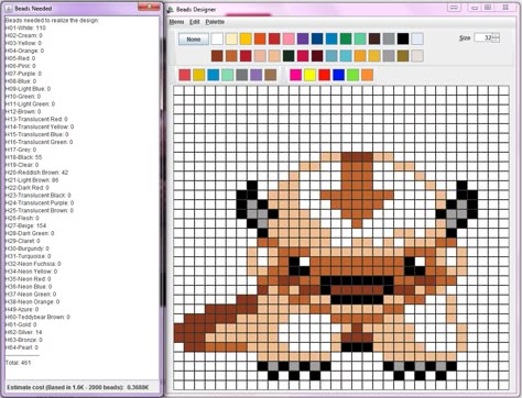 Appa from Avatar: The Last Airbender. Hama Beads Atla Alpha Pattern, Avatar The Last Airbender Perler Beads, Atla Pixelart, Avatar Perler Beads, Avatar Pixel Art, Avatar The Last Airbender Crochet, Perler Wall, Appa From Avatar, Anime Stitch