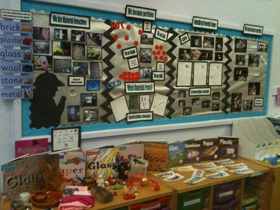 Material Display, classroom display, class display, understanding, materials, science, solid, liquid, gas,Early Years (EYFS), KS1 & KS2 Primary Resources Ks1 Displays, Material Display, Science Display, Solid Liquid Gas, Teaching Displays, Paleo Ideas, Science Room, Science Stations, Chemical Science