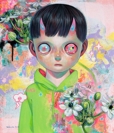 Home | Hikari Shimoda Underworld Art, Surrealist Illustration, Hikari Shimoda, Nagano Japan, Arte Punk, Pop Surrealism, Art Block, Funky Art, Asian Art