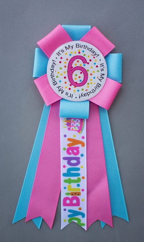 "This Personalized Birthday Pin measures approximately 3 1/2\" across x 5\" long and has a bar pin on the back.  An epoxy resin covers the 2\" center image.  You may also purchase the matching personalized birthday bow. The bow measures approximately 4 3/4\" across and comes secured to a partially lined, double pronged hair clip with a no slip grippie attached to help keep it snug in the hair. You will add your personalized info at checkout. All our bows are well starched and ribbon is heat sealed for added durability. All our bow sets are attached to beautiful bow cards and wrapped in matching tissue paper.   All items are shipped in sturdy mailing boxes to ensure they stay perfect during their travels to you! Thanks for shopping with Trendy Trinkets!" Bow Cards, Birthday Sash, Birthday Pins, Bow Set, Personalized Birthday, Buttons Pinback, Tissue Paper, Epoxy Resin, Birthday Celebration