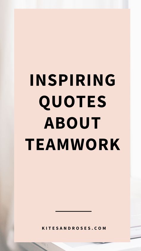 Looking for team quotes? Here are the words and sayings that will inspire you to embrace teamwork and collaboration. Inspirational Quotes For Teamwork, Encouraging Words For Work Place, Team Mindset Quotes, Great Job Team Quotes, Team Positive Quotes, Successful Team Quotes, Quotes Teamwork Motivational, Quotes On Working Together, Team Reflection Quotes