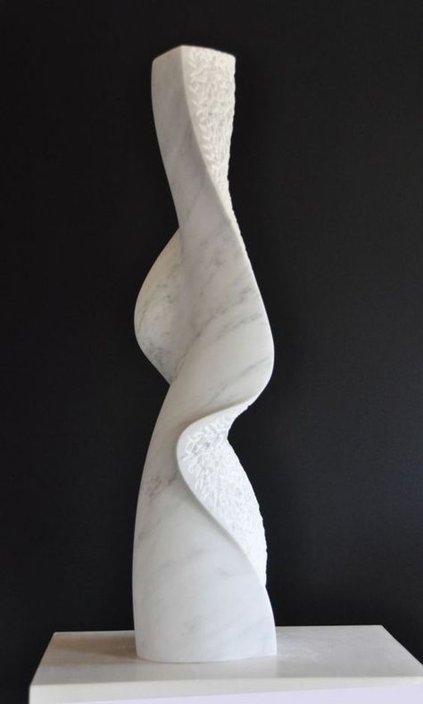 Marble Sculpture Modern, Modern Sculpture Contemporary, Vertical Sculpture, Vertical Composition, Art Pierre, Sculptures Céramiques, Art Stone, Tanah Liat, Rough Texture