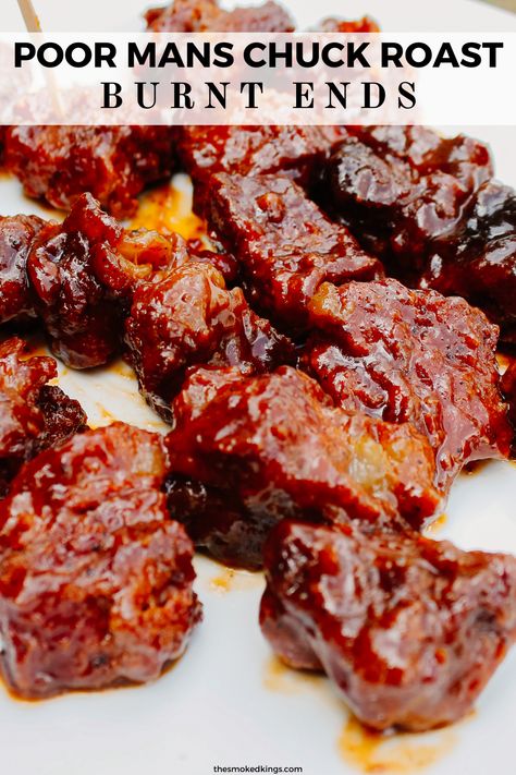 Pour Mans Burnt Ends, Poor Man Burnt Ends Smoker, Air Fryer Burnt Ends, Chuck Roast Burnt Ends Smoker, Poor Mans Burnt Ends Recipe, Chuck Roast Burnt Ends, Roast Burnt Ends, Poor Man's Burnt Ends, Burnt Ends Recipe