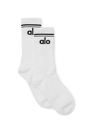 Alo Yoga | Yoga leggings, clothes, and accessories for studio to street Alo Sock, Alo Yoga Socks, Alo Clothing, Alo Socks, Accolade Sweatpant, Alo Set, Gym Socks, Socks Outfit, University Outfit