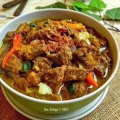 Bulgogi Beef, Indonesian Cuisine, Indonesian Food, Culinary Recipes, Zaha Hadid, Manado, Flavorful Recipes, Recipe Collection, Diy Food Recipes