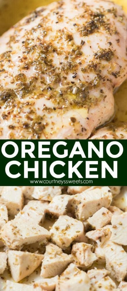 Boneless Skinless Chicken Recipes, Easy Chicken Breast Recipe, Green Beans And Mushrooms, Canned Green Beans, Oregano Chicken, Baking Spices, Chicken Breast Recipes Easy, Easy Chicken Breast, Chicken Breast Recipe