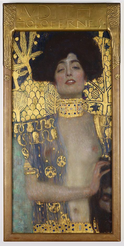 Art Nouveau Painting Gustav Klimt, Gustav Klimt Paintings, Klimt Judith, Klimt Women, Gustav Klimt Art, Art Alevel, Klimt Art, Cut Out Art, Dallas Museum Of Art