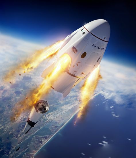 Nasa Spacex, Spacex Rocket, Spacex Launch, Space Tourism, Nasa Space Shuttle, Spaceship Art, Nasa Astronauts, Earth Orbit, Space Rocket