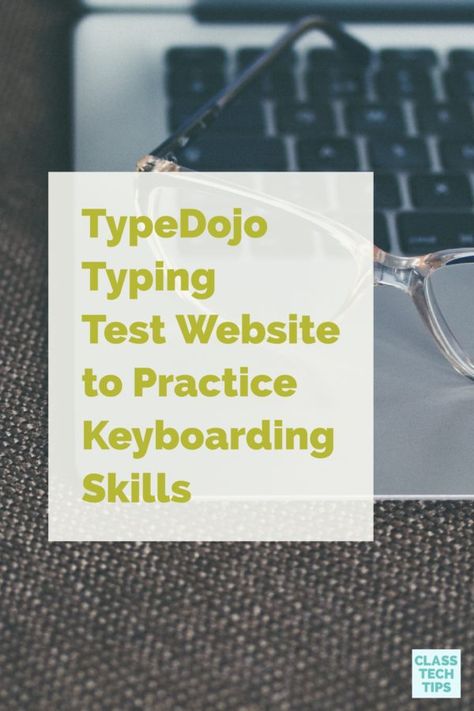 TypeDojo Typing Test Website to Practice Keyboarding Skills Typing Test, Formative Assessment Tools, Free Educational Apps, Apps For Teachers, Education Technology, Free Writing, Learning Apps, Learning Websites, Tech Tips