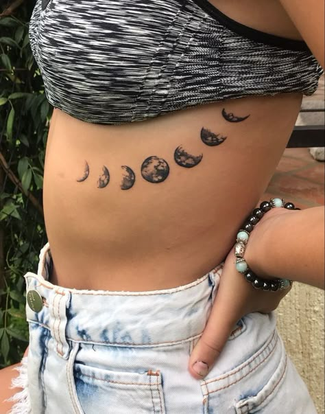 Tattoo Artist Tattoo, Artist Tattoo, Up Tattoo, Inspiration Tattoo, Tattoo Cover Up, Dope Tattoos For Women, Phases Of The Moon, Cute Tattoos For Women, Tattoo Cover