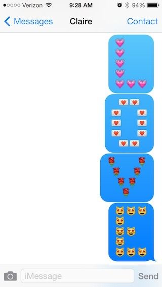 Forget "I Love You" — Here Are 6 Creative Ways to Say How You Feel With Emojis I Love You Emoji Texts, Emoji Messages Creative, I Love You Message, Valentine Text Messages, Emoji Text Art, Dr Bedroom, Emoji Messages, Emojis Texts, Long Distance Friend Gifts