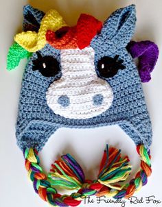 Crochet Unicorn Hat, Crochet Pony, Crochet Character Hats, Crochet Animal Hats, Crochet Beanies, Crochet Horse, Crochet Kids Hats, Crocheted Hats, Crocheted Hat