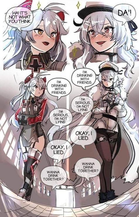 Azur Lane Takao, Chacter Designs, Azur Lane Comic, Neuro Sama, Azur Lane Fanart, Azur Lane Prinz Eugen, I'm A Loser, Anime Military, Short Comics