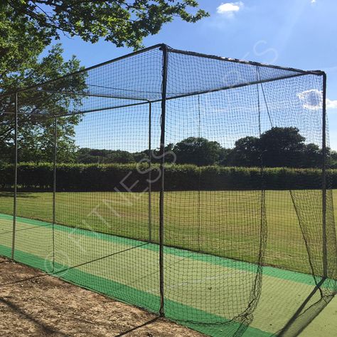 In Ground 3.6m Socketed Cricket Net Cage | Steel Cricket Cage | Fitness Sports Cricket Farming Diy, Backyard Cricket, Pe Equipment, Cricket Protective Gear, Cricket Nets, Basketball Systems, Batting Cages, Cricket Club, Steel Cage