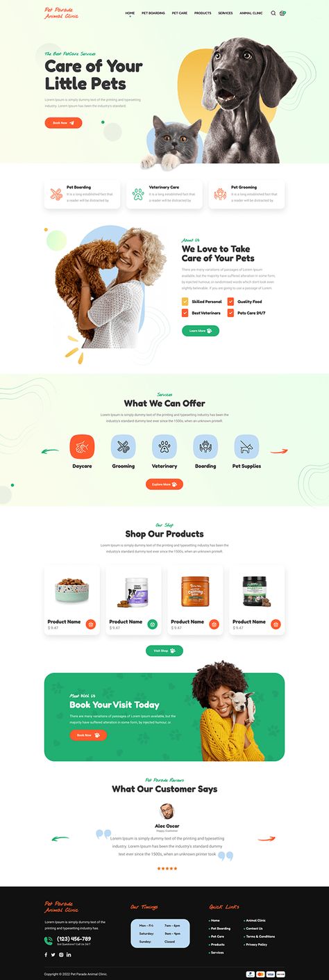 Pet Website Design Inspiration, Pet Care Branding, Pet Website Design, Pet Websites, Website Sitemap, Website Sample, Cat Website, Cat Logo Design, Web Development Programming