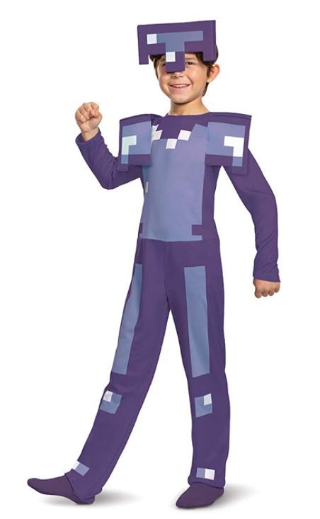 Boys Minecraft costume diamond armor so you can show off the most powerful defensive wear in Minecraft. This kid's size Minecraft armor outfit is made of soft, breathable material that is safe and comfy to wear at home or with friends. This diamond armor Minecraft costume is sure get some likes both on social media and in real life. #CommissionsEarned #halloween21 #costumes Diamond Armor, Minecraft Costumes, Video Game Costumes, Armor Dress, Classic Halloween Costumes, Boy Halloween Costumes, Halloween Boys, Game Costumes, Boy Costumes