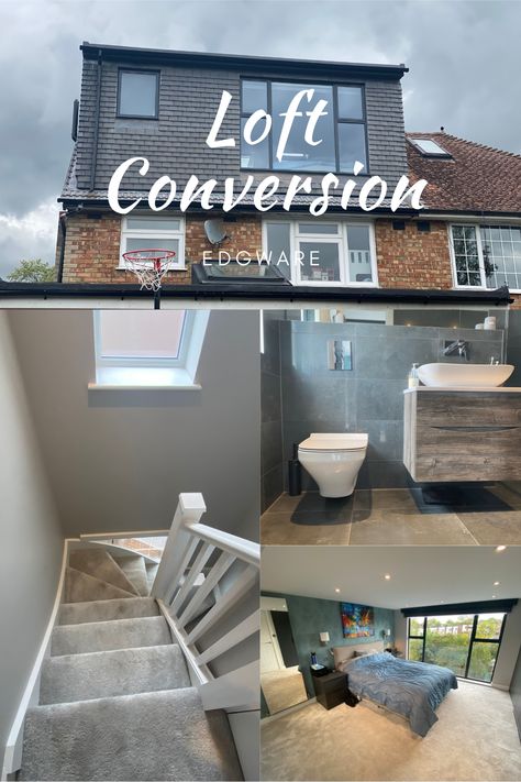 Two Bedroom Loft Conversion, Dorma Loft Conversion Exterior, Loft Conversion 2 Bedrooms Floor Plans, Loft Extension Ideas Master Bedrooms, Loft Conversion Interior Design, Dorma Loft Conversion Bathroom, Loft Conversion Semi Detached House, Dormer Loft Conversion Uk, Loft With Dormer