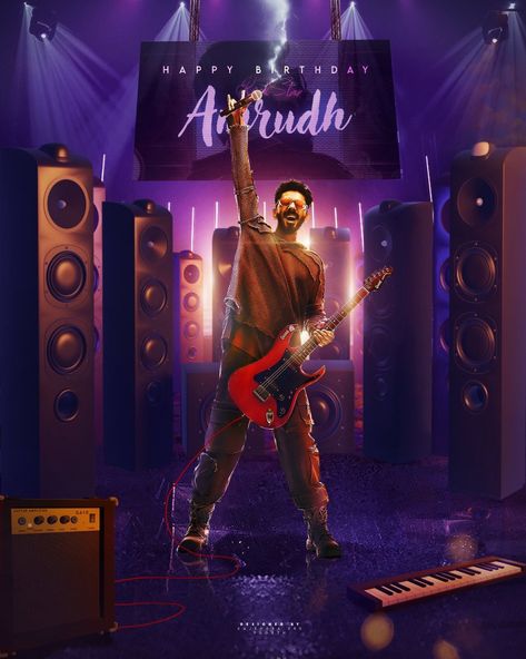 Anirudh Ravichander Poster, Anirudh Concert, Dhanush Mass Images, Illustration Moodboard, Indian Singers, Poster Reference, Films Posters, Status Wallpaper, Priyanka Mohan